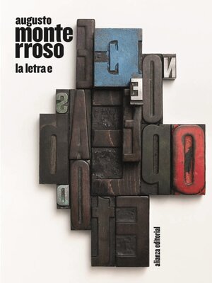 cover image of La letra e